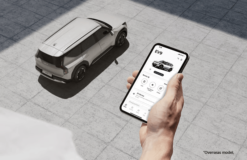 Kia EV9 connected technology features